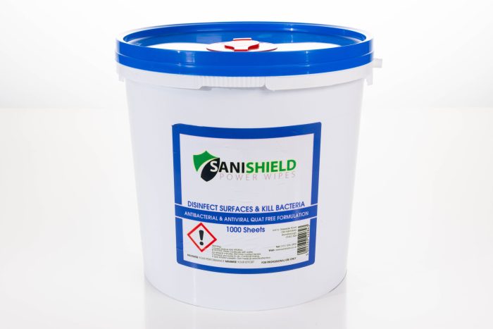 Anti-Bacterial Multi-Use Power Wipes - Qty 1000