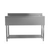 Stainless Steel Double Sink with Drainer