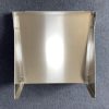 Stainless steel microwave shelf