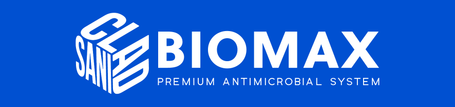 Biomax logo - antimicrobial Hygienic Wall Cladding