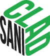hygienic wall and ceiling cladding saniclad logo