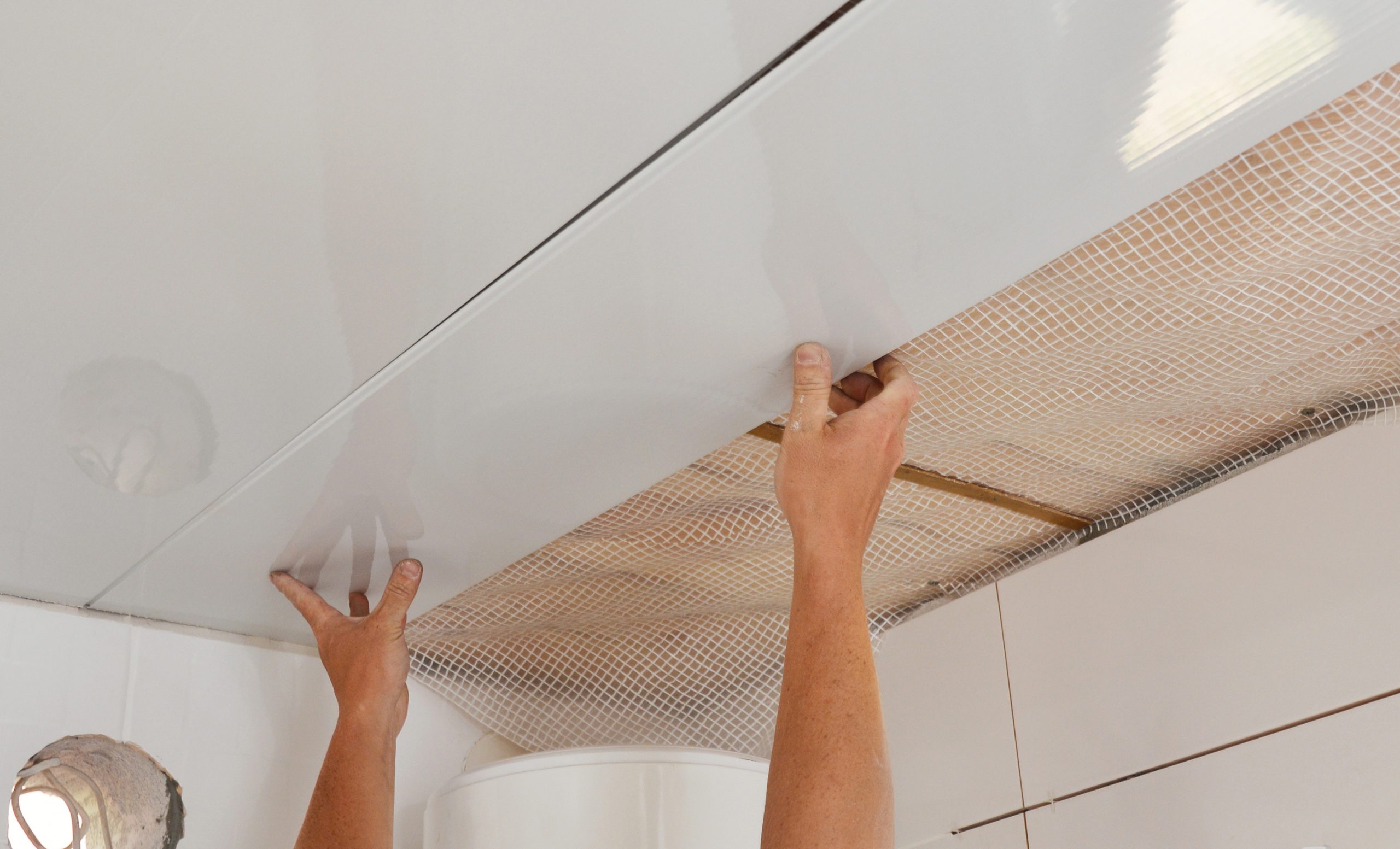 hygienic cladding Ceiling Boards in the bathroom