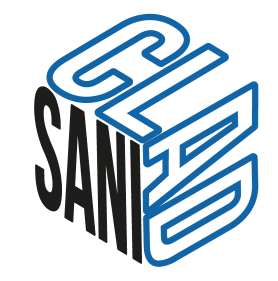 saniclad icon in blue - UKs number one hygienic wall cladding