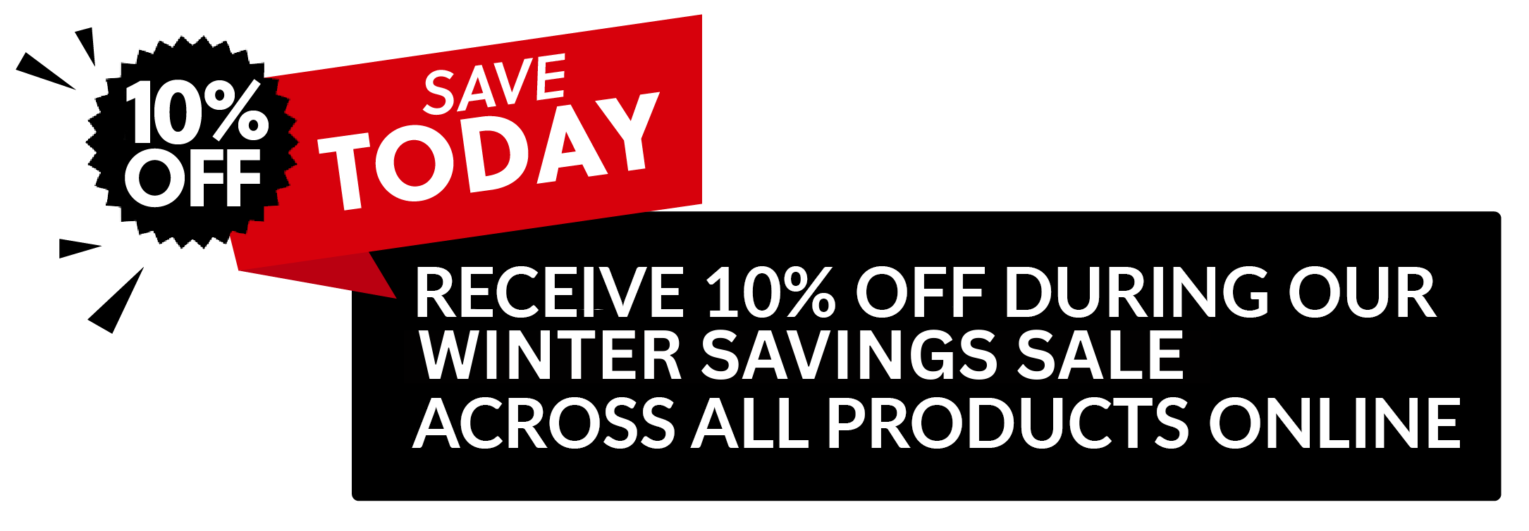 WINTER SAVINGS BANNER